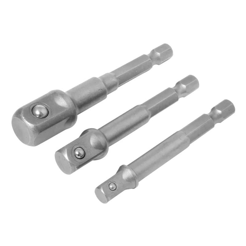 DEKTON 3PC 1/4", 3/8" & 1/2" Socket Adaptor Set