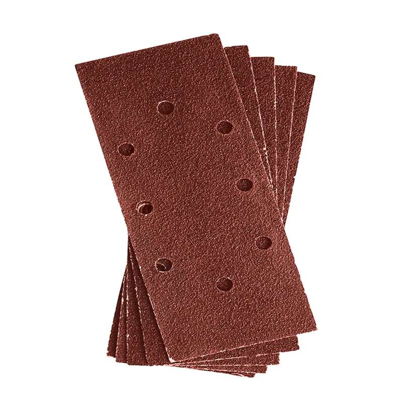 DEKTON 5PC Hook and Loop Sanding Sheets 93mm x 185mm - Fine 120 Grit