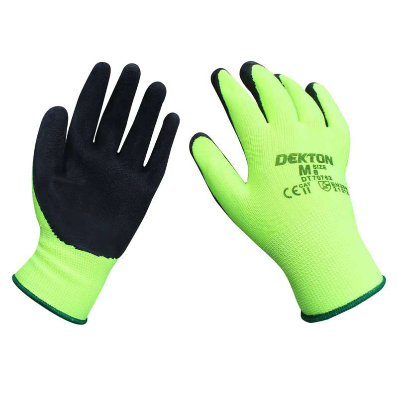 DEKTON Size 8/M Premium Ultimate  Latex Foam Working Gloves
