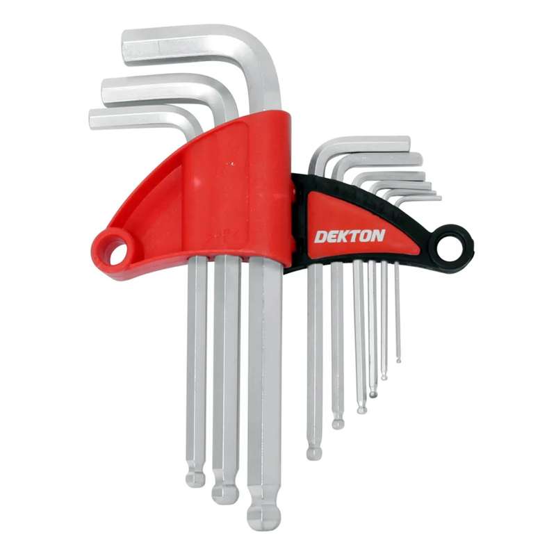 DEKTON 9PC Ball End Short Hex Key Set