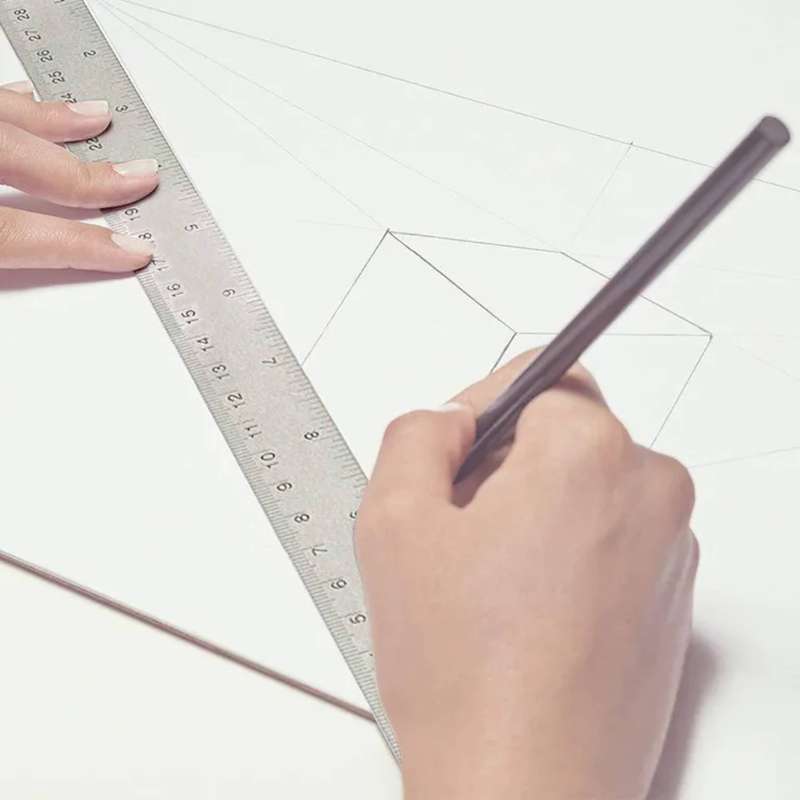 DEKTON 600mm Stainless Steel Ruler