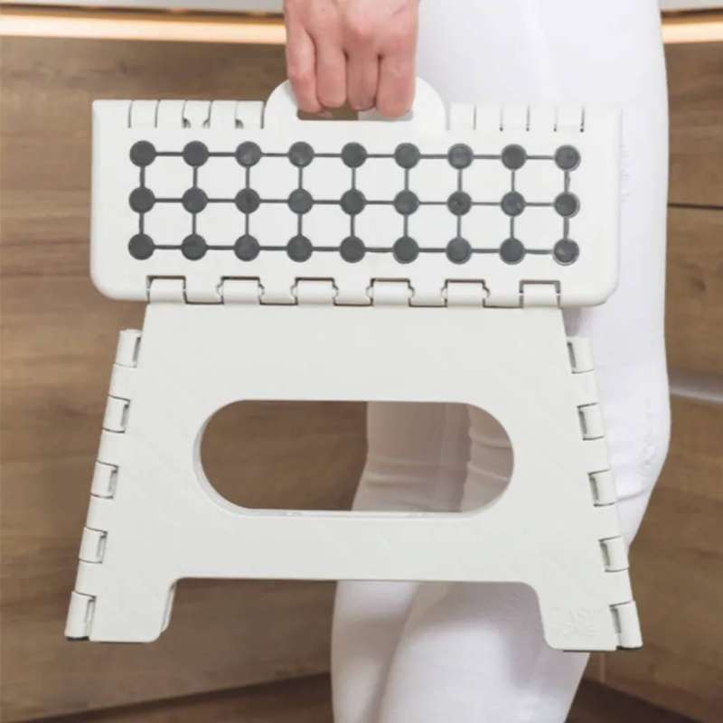 DEKTON Folding Step Stool - White