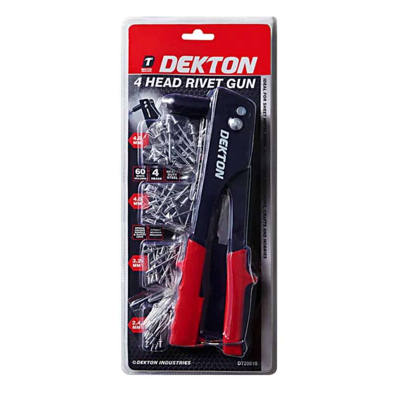 DEKTON 4 Head Rivet Gun