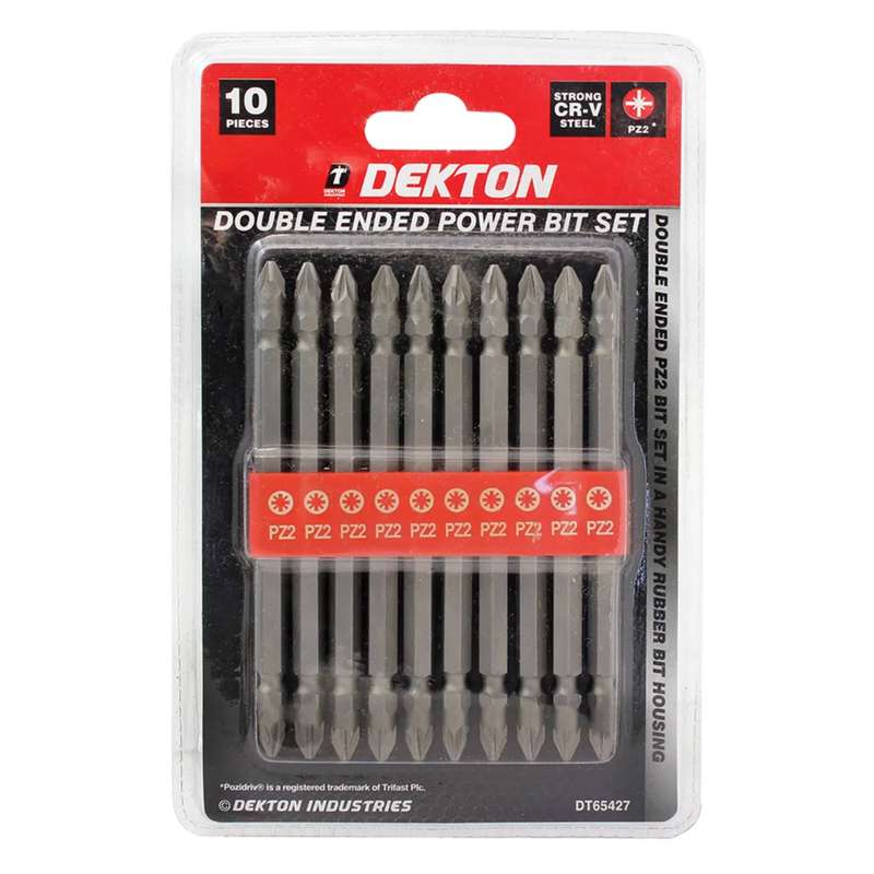 DEKTON Double Ended Power Bit Set