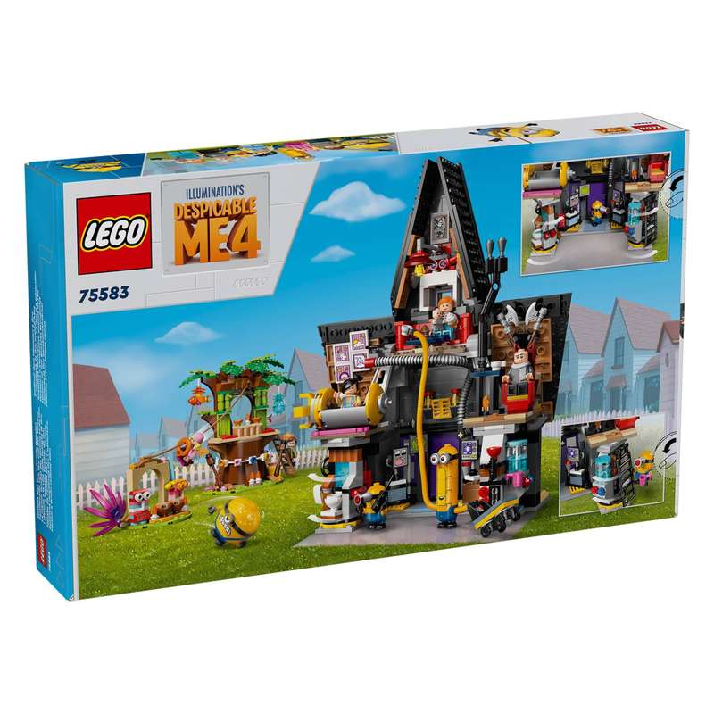 LEGO 75583 Despicable Me 4 Minions and Gru's Family Mansion