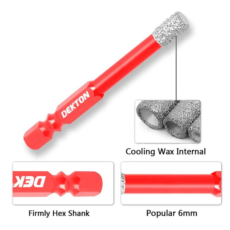 DEKTON Brazed Diamond Hole Drill 5.5mm