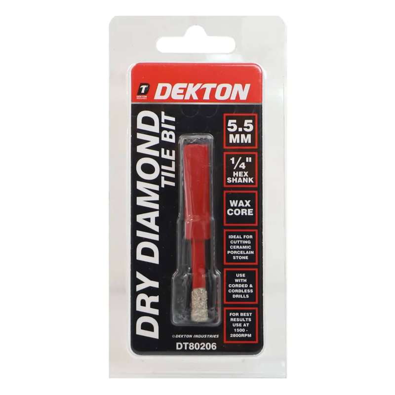 DEKTON Brazed Diamond Hole Drill 5.5mm