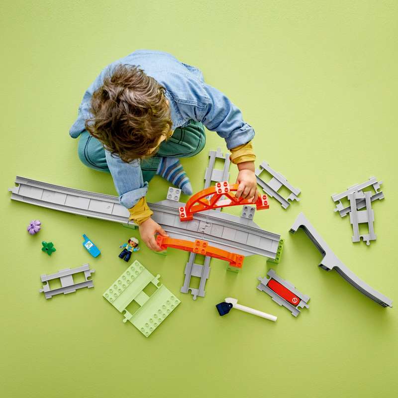 LEGO 10426 DUPLO Train Bridge and Tracks Expansion Set
