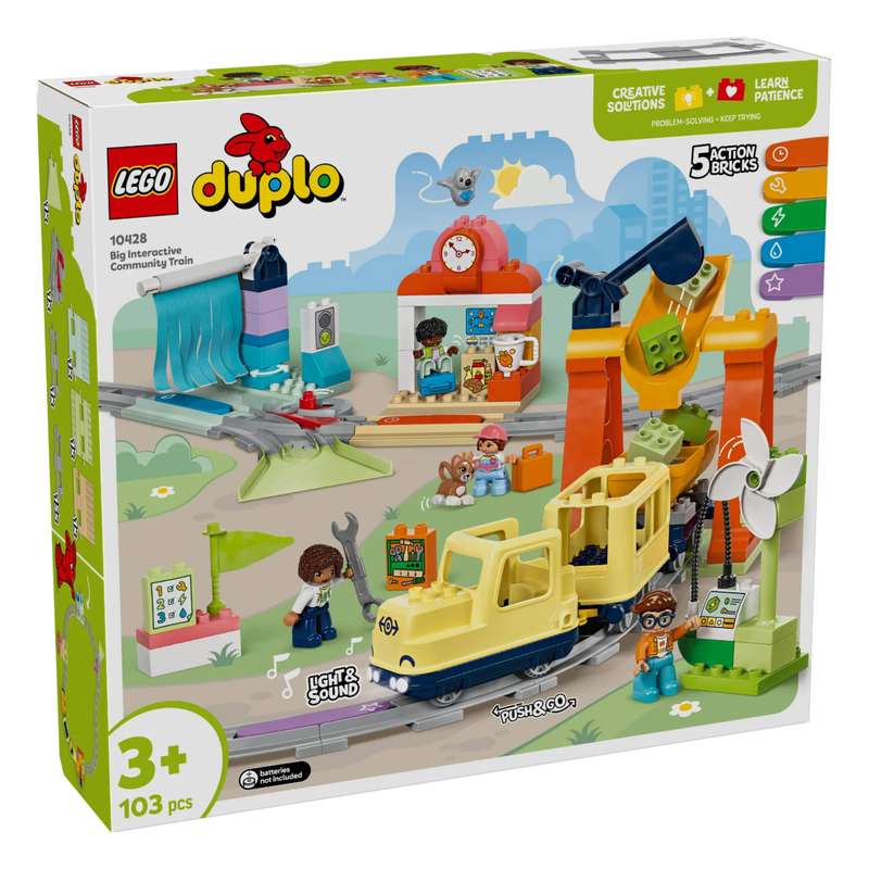 LEGO 10428 DUPLO Big Interactive Community Train