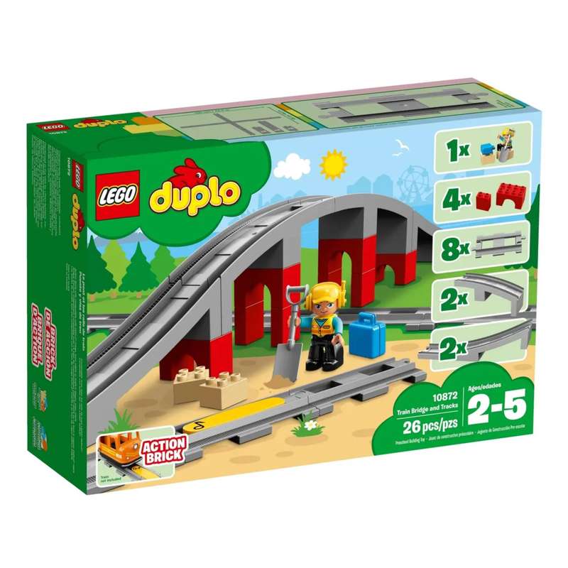 LEGO 10872 DUPLO Train Bridge and Tracks