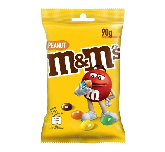M&m's Candy Coated Chocolate Peanuts 100g
