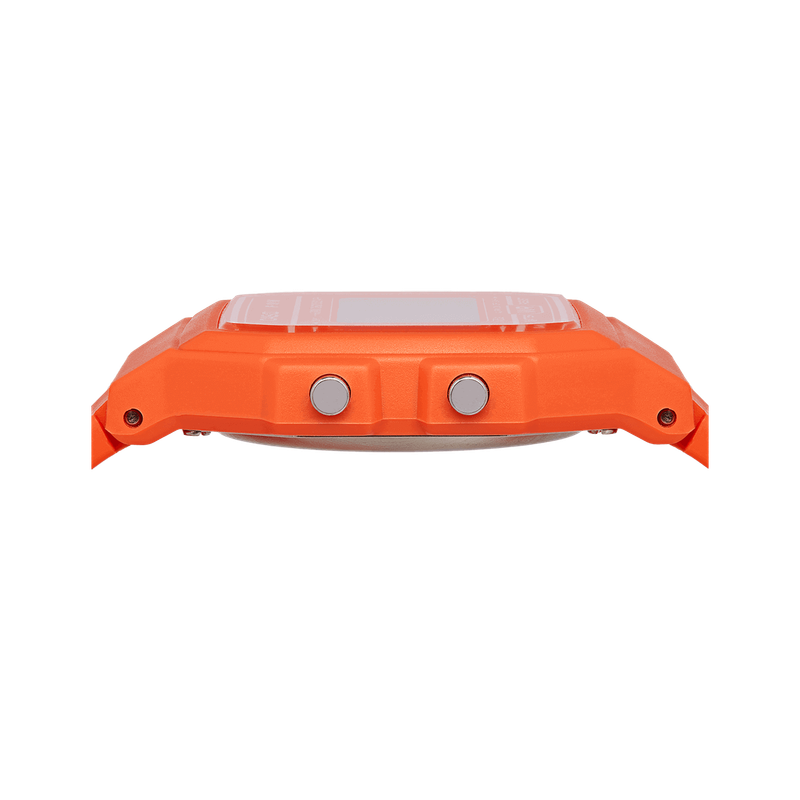 Casio Orange Resin Strap Digital Watch (Parallel Import)