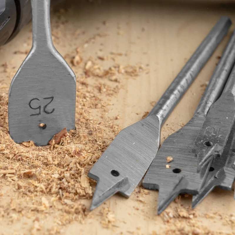 DEKTON 10PC Flat Wood Drill 6-10-13-16-20-22-25-32