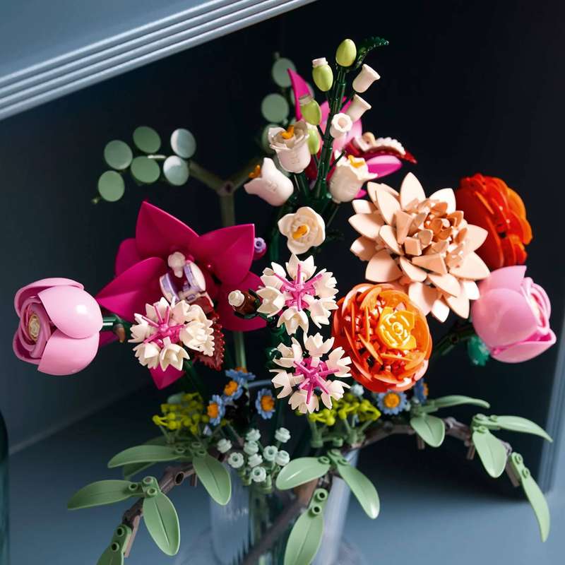 LEGO 10342 Botanicals Pretty Pink Flower Bouquet