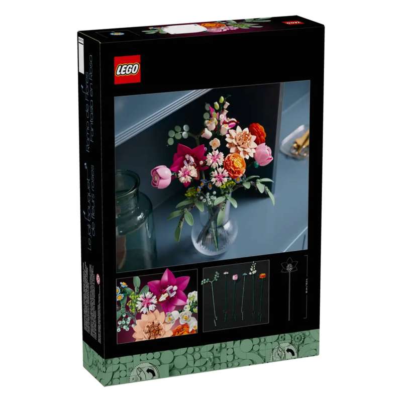 LEGO 10342 Botanicals Pretty Pink Flower Bouquet