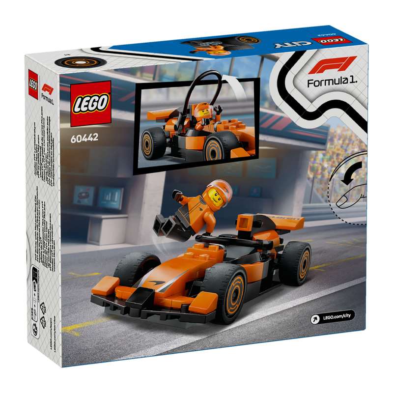 LEGO 60442 City F1 Driver with McLaren Race Car