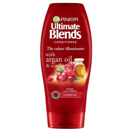 Garnier Ultimate Blends - Argan Oil and Cranberry Conditioner 400ml