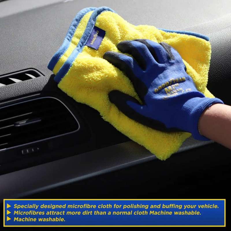 Goodyear Microfibre Buffing Cloth Large