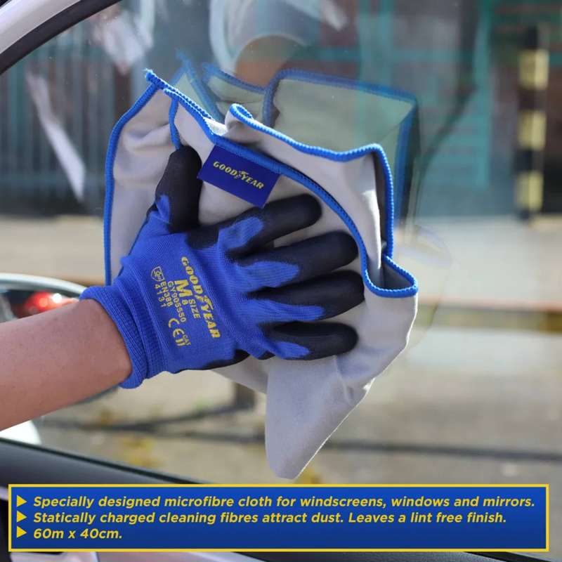 Goodyear Microfibre Window Cloth