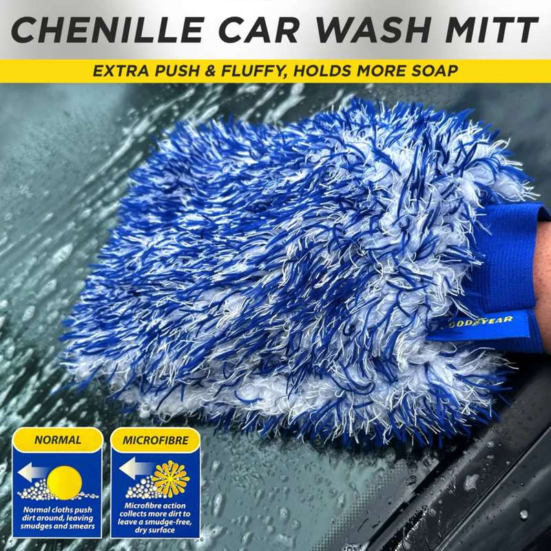 Goodyear Chenille Luxury Wash Glove