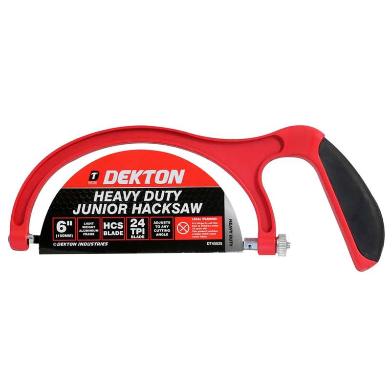 DEKTON Heavy-Duty Junior Hacksaw