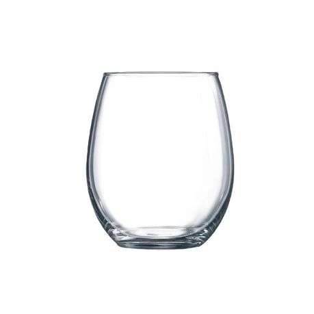 Hubbe Stemless Tumbler Wine Glass pack of 6