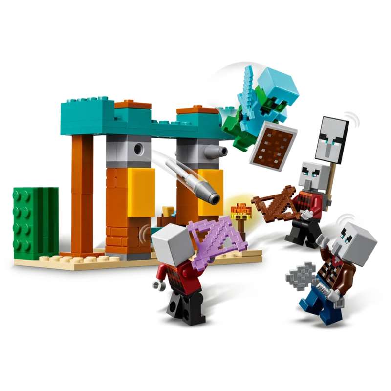 LEGO 21267 Minecraft The Illager Desert Patrol
