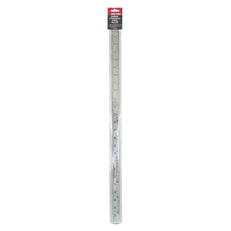 DEKTON 600mm Stainless Steel Ruler