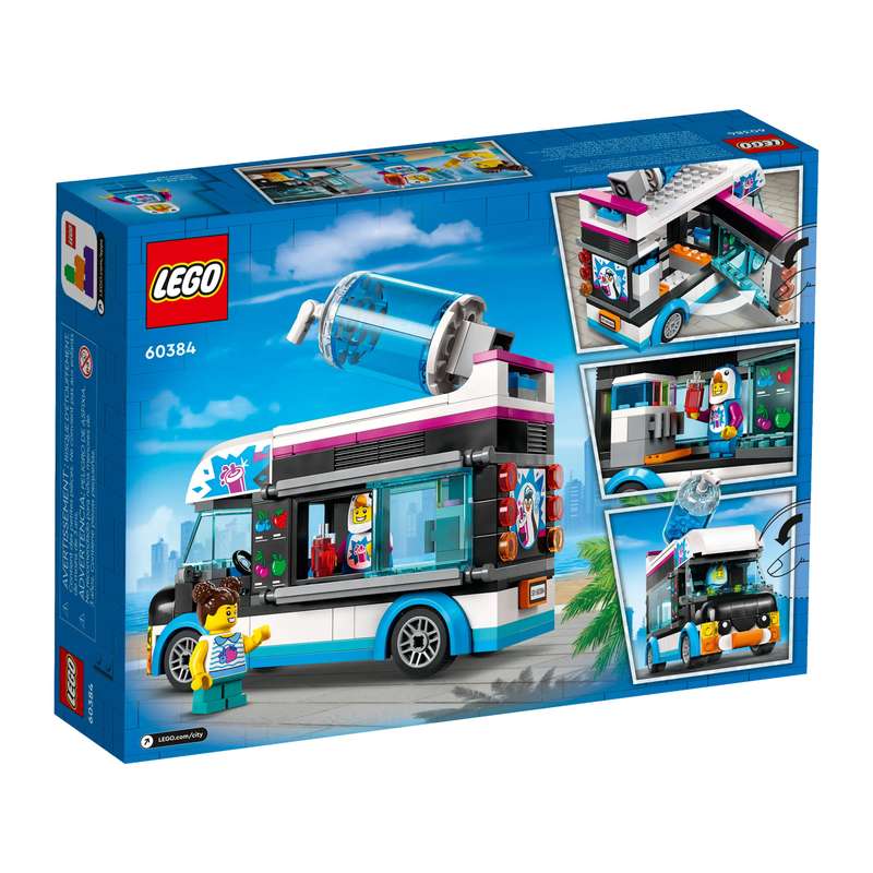 LEGO 60384 City Penguin Slushy Van