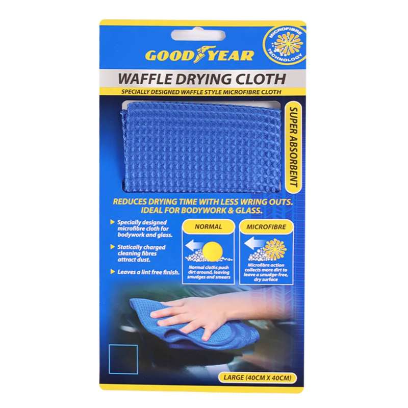 Goodyear Microfibre Waffle Cloth Large