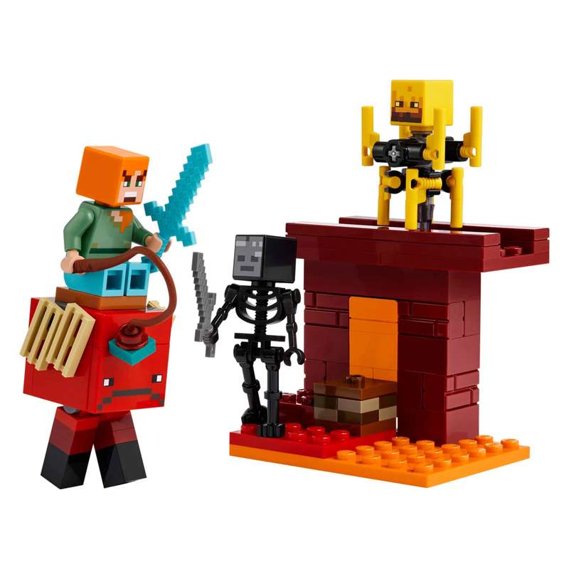 LEGO 21266 Minecraft The Nether Lava Battle