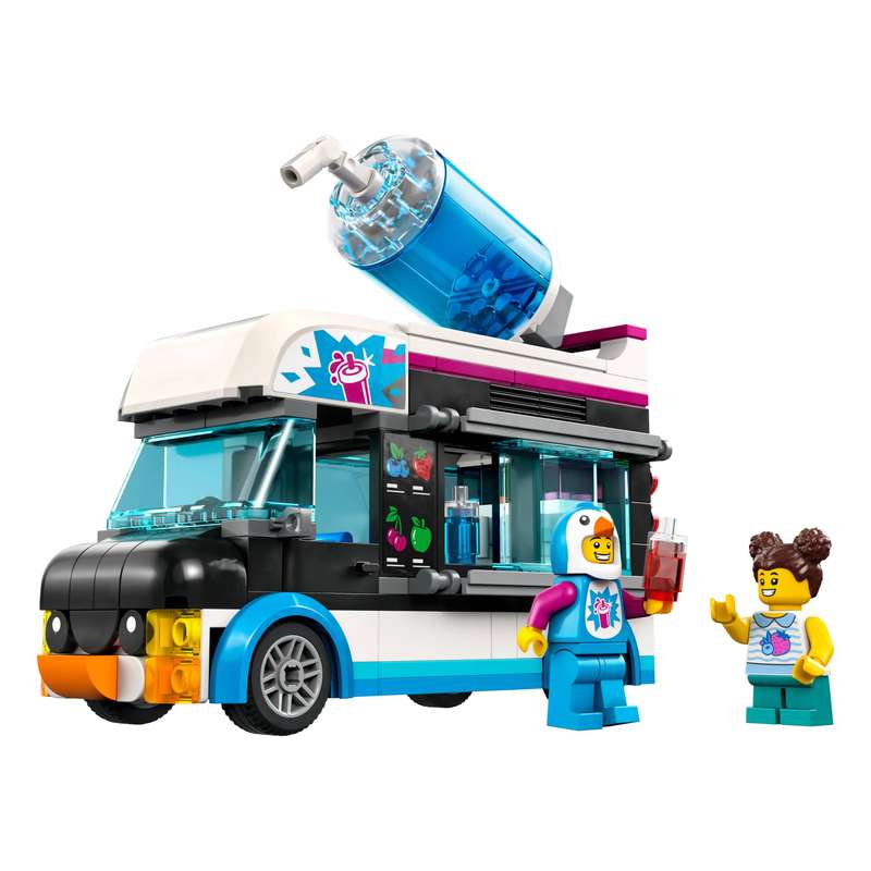 LEGO 60384 City Penguin Slushy Van