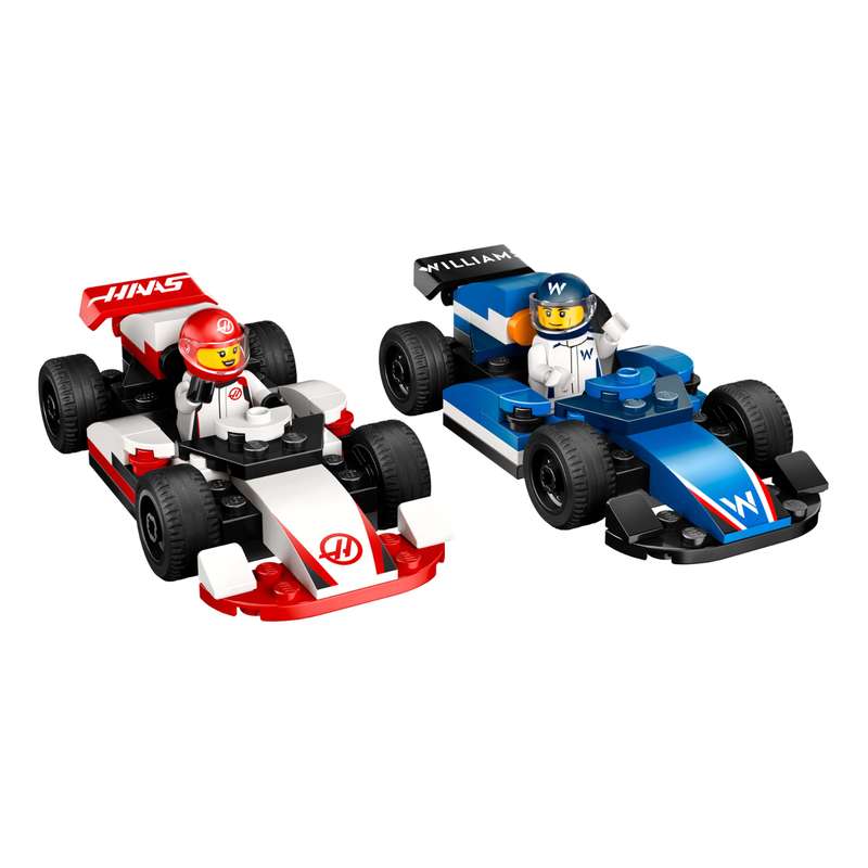 LEGO 60464 City F1 Williams Racing & Haas F1 Race Cars