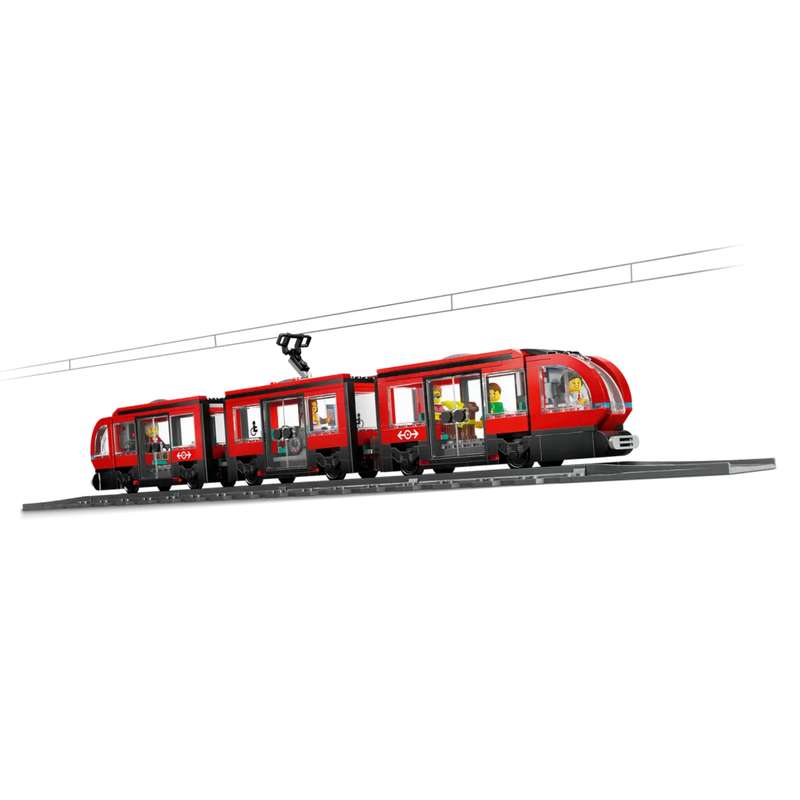 LEGO 60423 City Downtown Streetcar and Station -Damaged Box