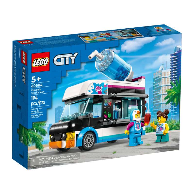 LEGO 60384 City Penguin Slushy Van