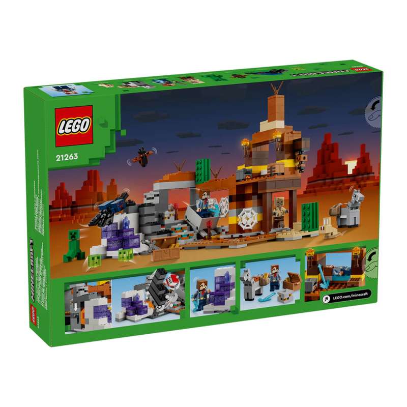 LEGO 21263 Minecraft The Badlands Mineshaft
