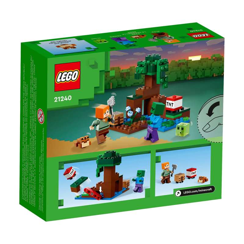 LEGO 21240 Minecraft The Swamp Adventure