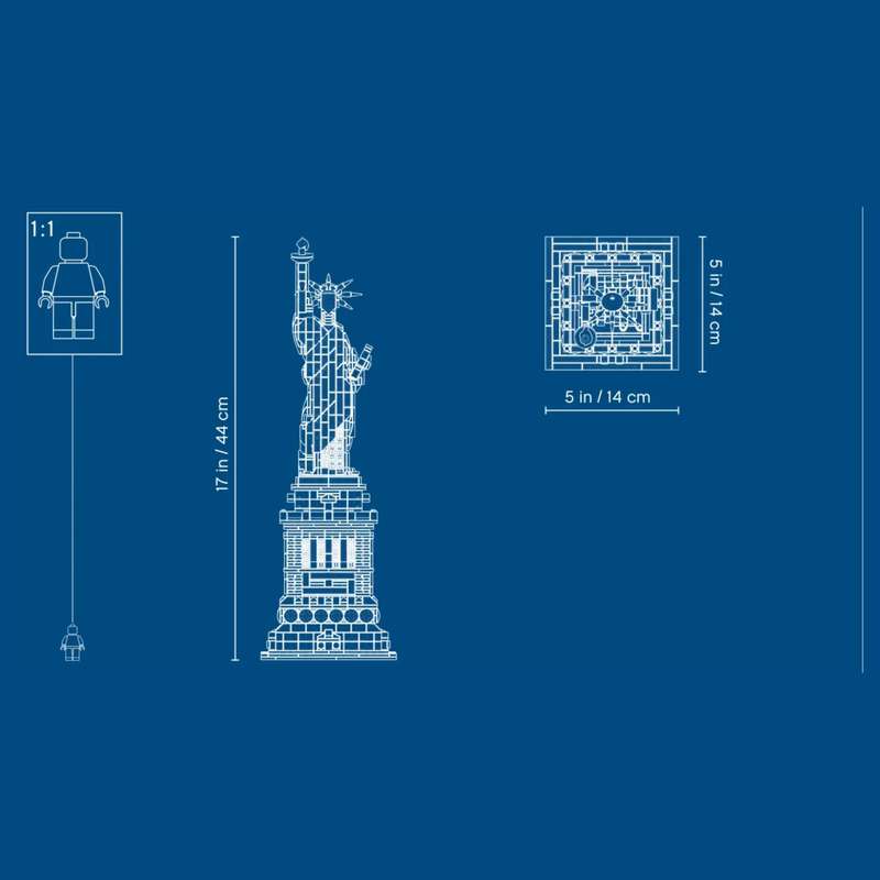 LEGO 21042 Architecture Statue of Liberty