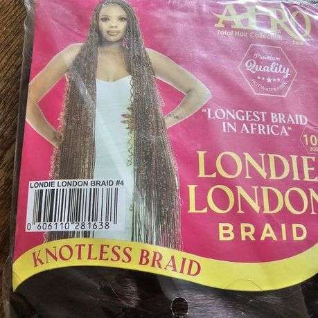 Londie London Knotless Braid 100" - Colour #4