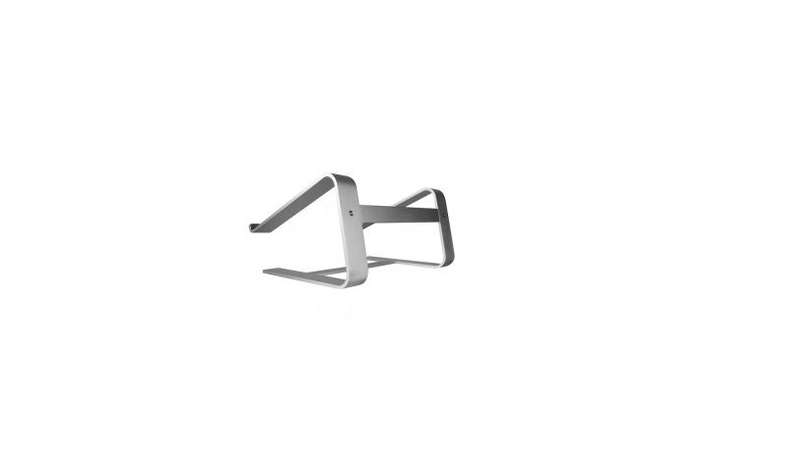 Macally - Aluminium Stand For Apple Macbook Air/Pro or Any Notebook - Silver