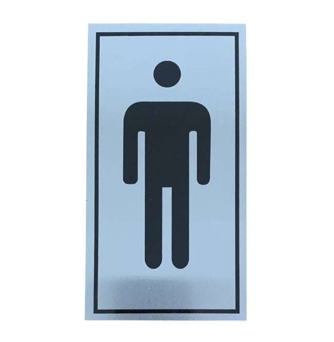 Neat Signs Silver Men Only 220312