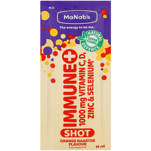 McNab's Immune Plus Liquid Shots 15ml sachet