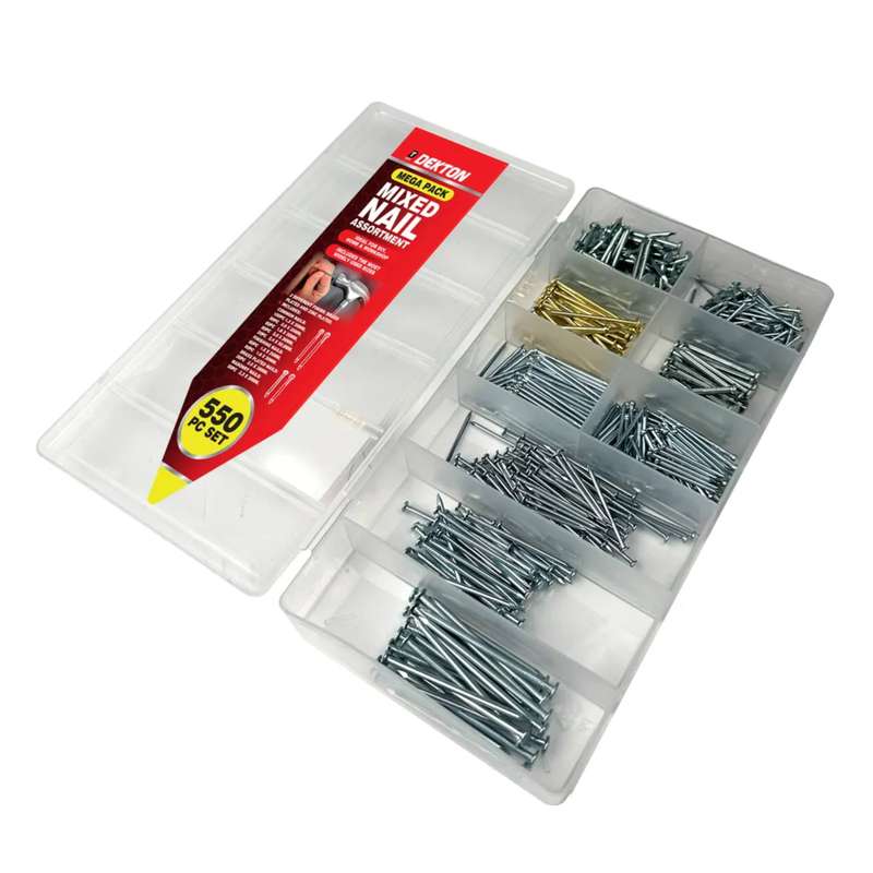 DEKTON 550PC Nail Assortment