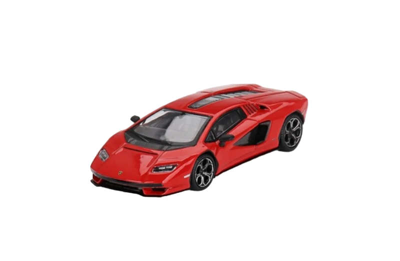 Mini GT Lamborghini Countach LPI 800-4 Rosso Mars 1:64 Model