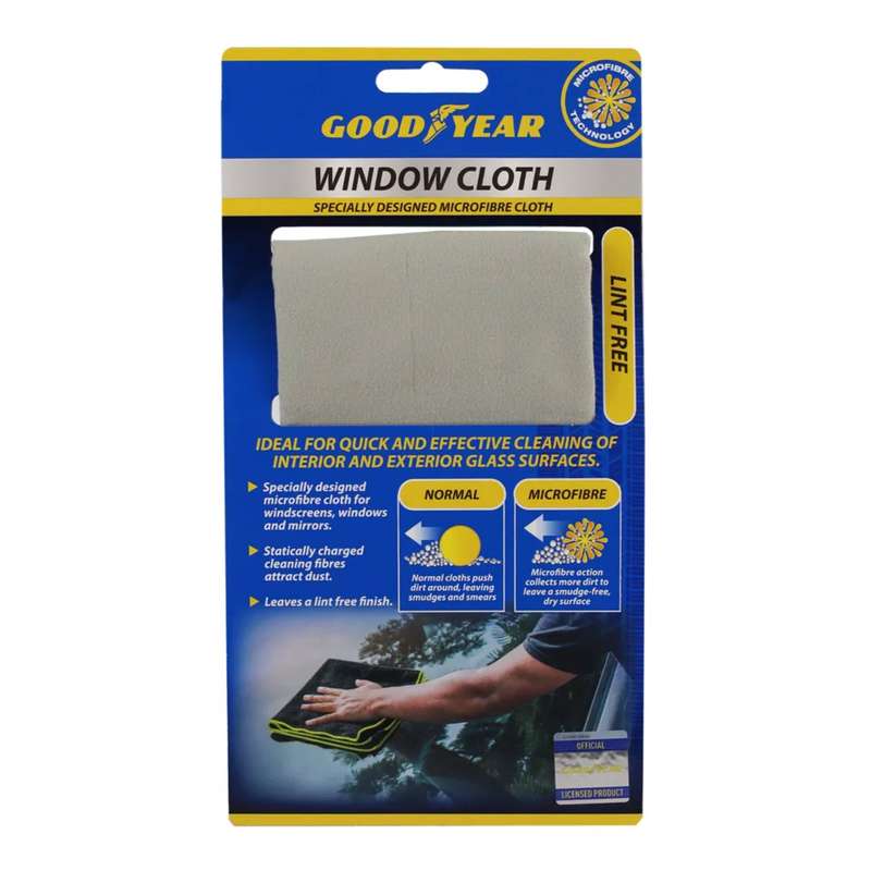 Goodyear Microfibre Window Cloth