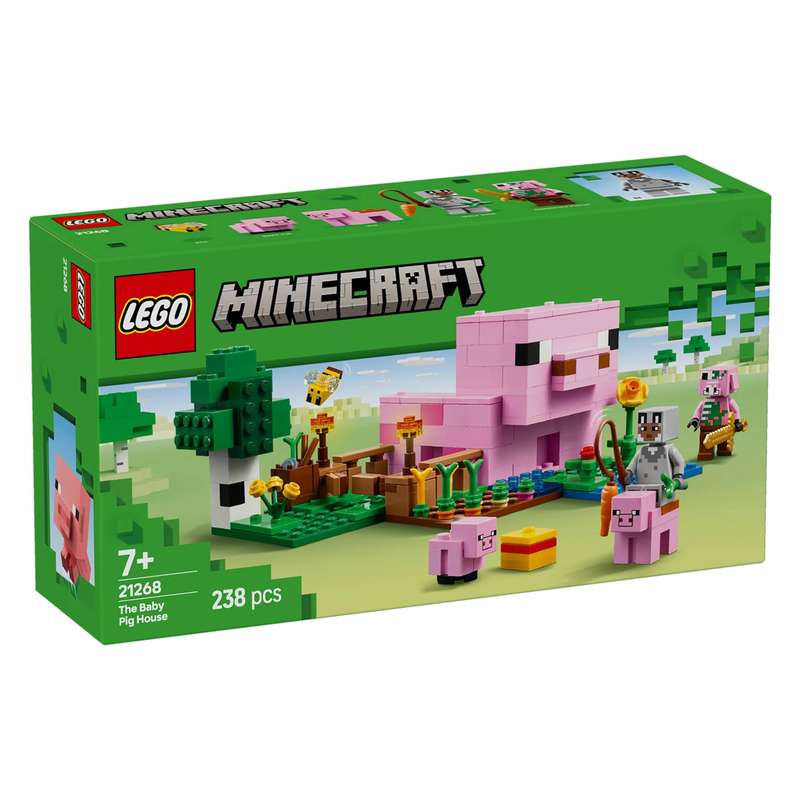 LEGO 21268 Minecraft The Baby Pig House