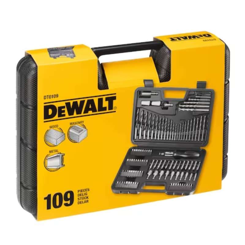DeWalt 109 Piece Round Drill Bit Set