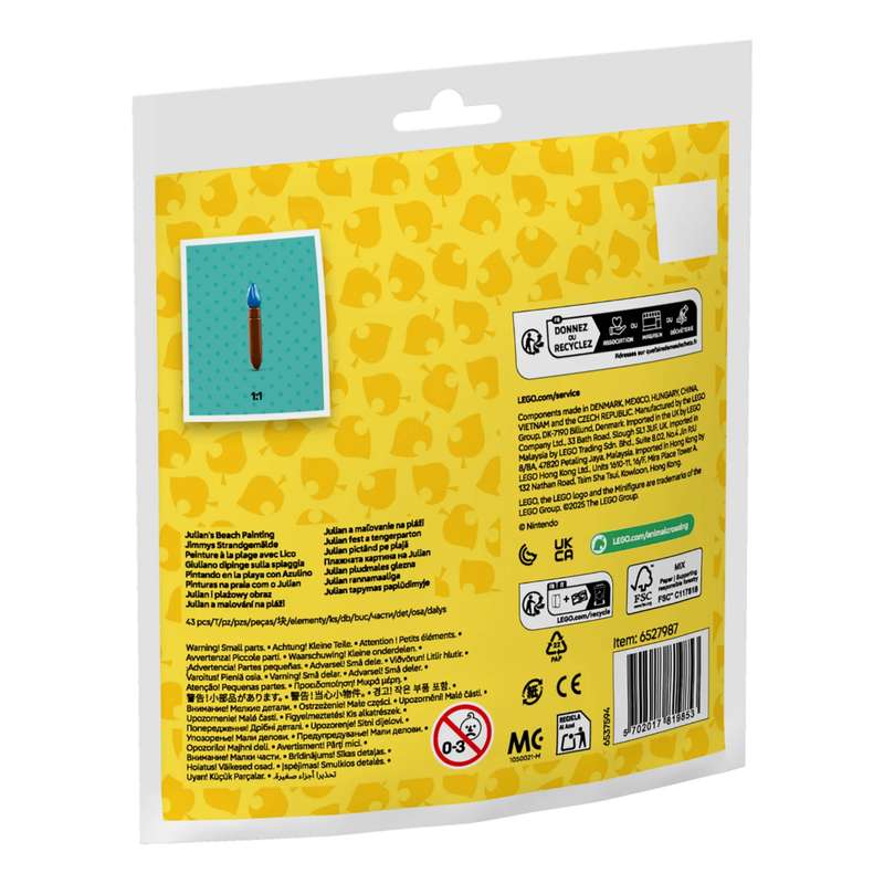 LEGO 30703 Animal Crossing Julian's Beach Painting