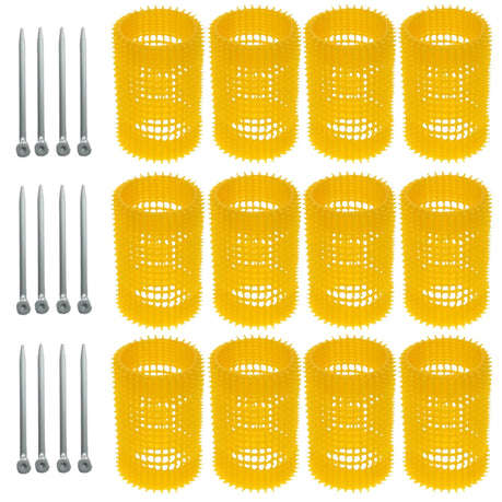 Kamm Rollers pack of 12 with pins