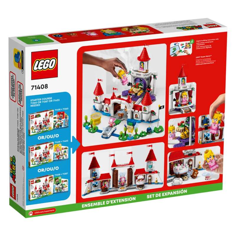 LEGO 71408 Super Mario Peachs Castle Expansion Set